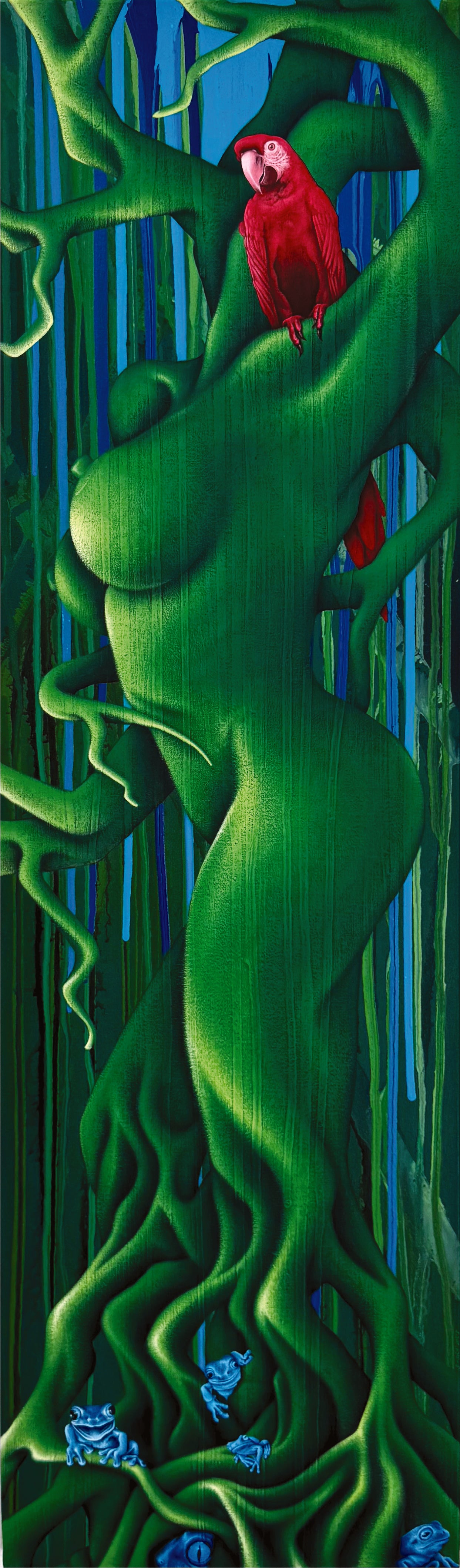Arbre femme vert