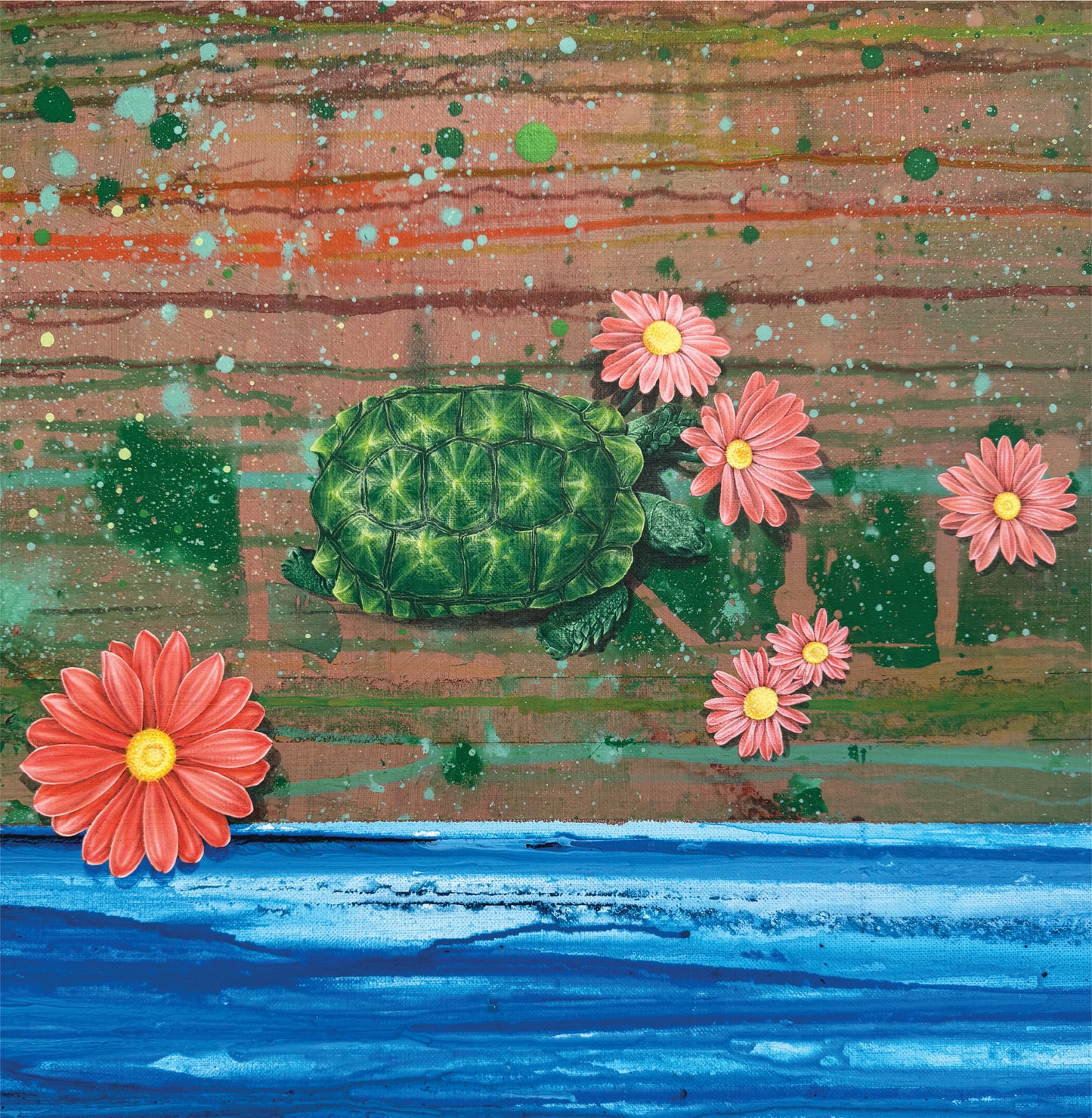 En aval des marguerites