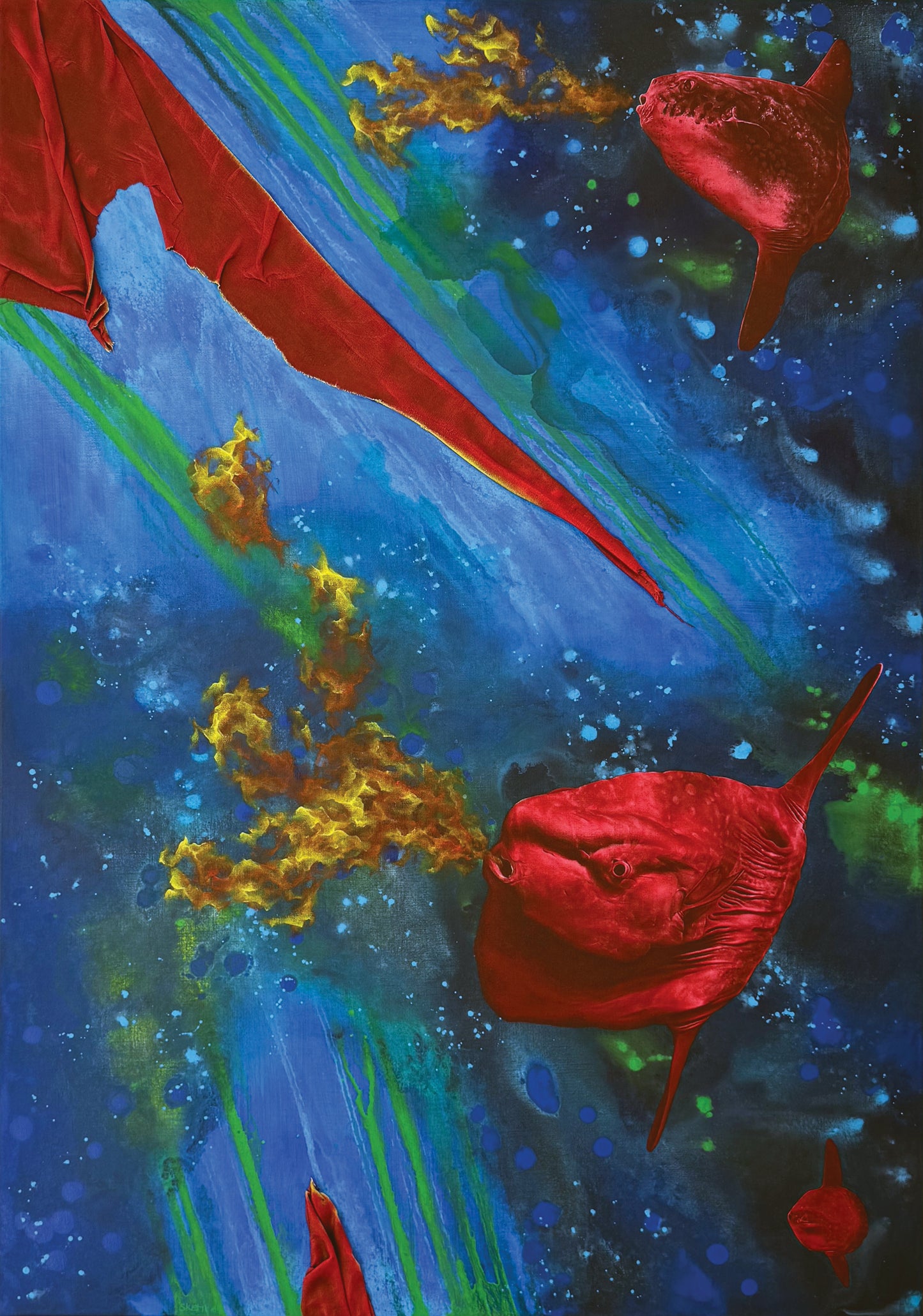 Vol de lunes rousses